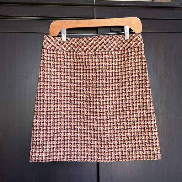 Anne Taylor Loft Wool A-line Skirt - Picture 1 of 5